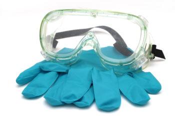 Safety Gloves and Goggles