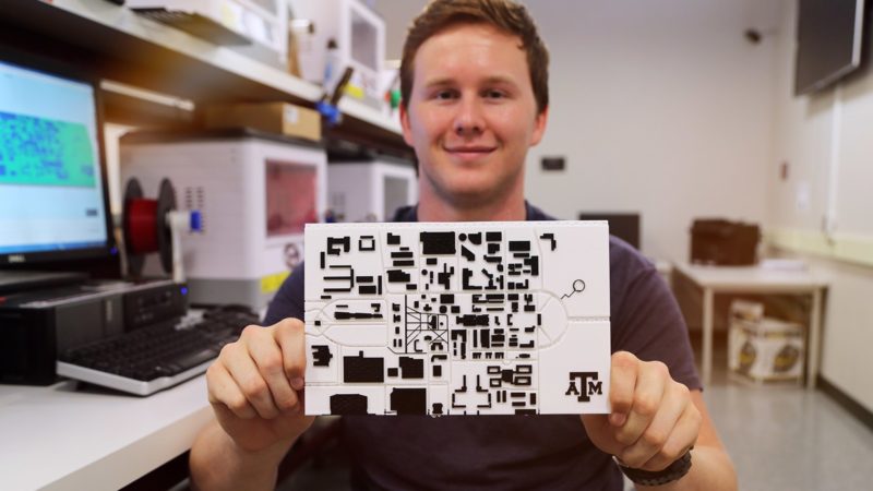 tyler wooten created a map with braille