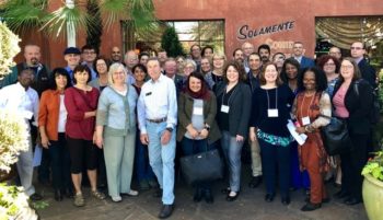 Participants at the organizational meeting of the National Council of Faculty Senates on Oct. 27, in Austin, Texas.