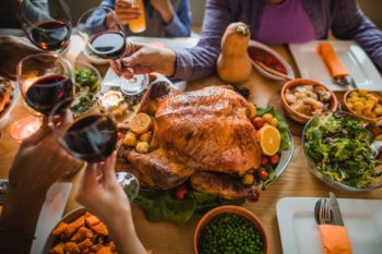 Your meal played a part, but you can pardon the turkey. (Getty Images)