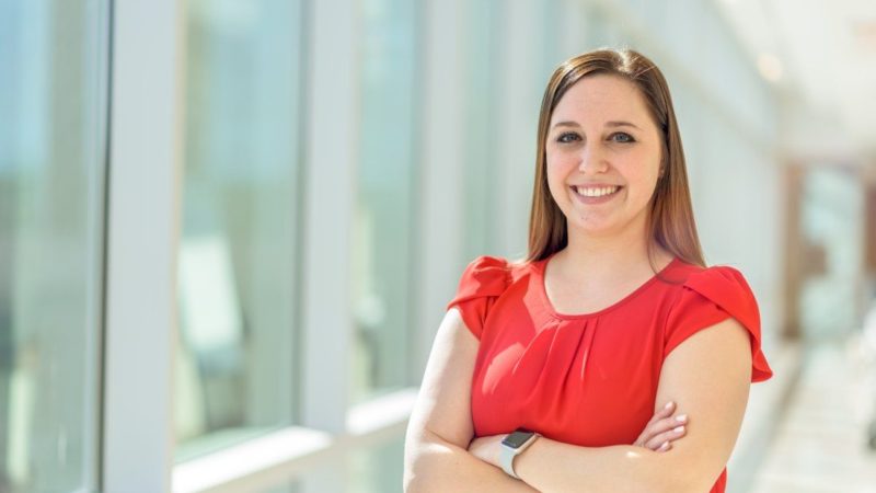 Brooke Browder was inspired to become a nurse after volunteering to help victims of the West, Texas explosion in 2013. (Texas A&M Health Science Center)