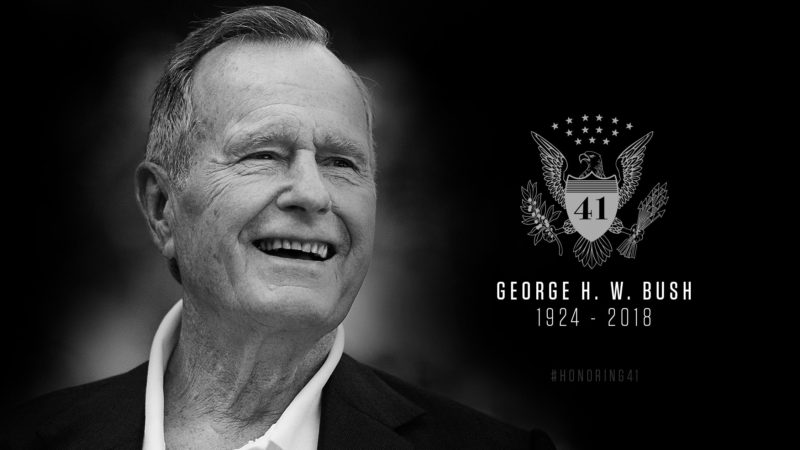 Graphic of George H.W. Bush
