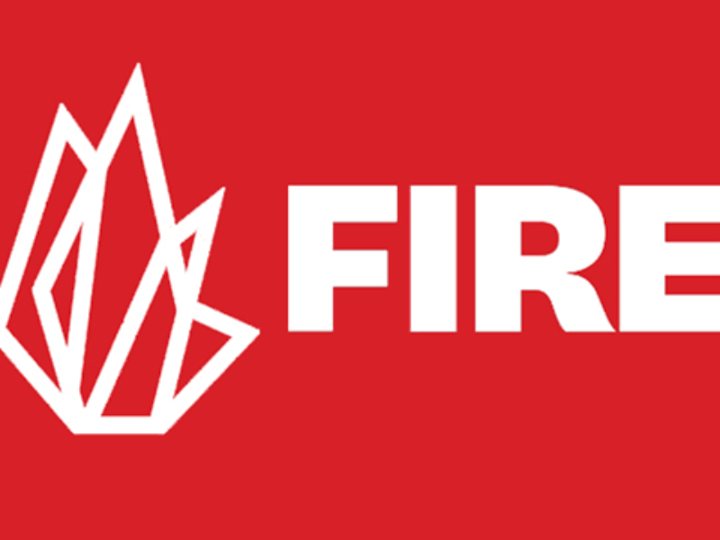 FIRE logo - red