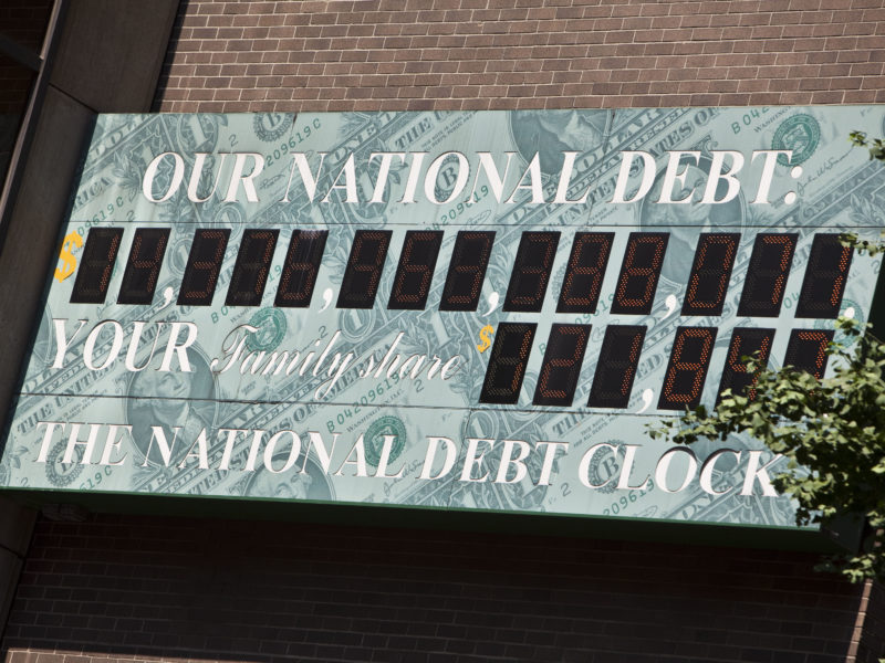 Physical National Debt Clock