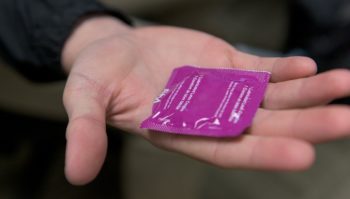 condom wrapper