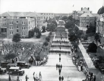 Mother's Day at Texas A&M in 1928.