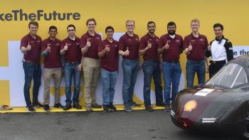 he team of 10 mechanical engineering seniors was the first from Texas A&M University to compete in the Shell Eco-marathon energy efficiency competition in Sonoma, California.