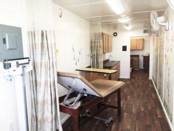 Interior of a Texas Aggie Medical Clinic