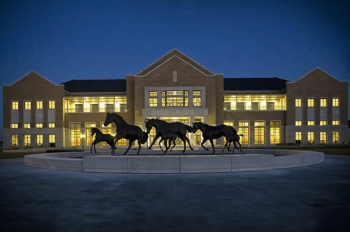 The new Veterinary & Biomedical Education Complex.