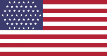 Flag with 51 stars