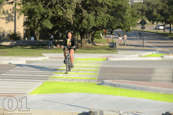 1 First In U.S. Dutch-Style Unsignalized Intersection Installed at Texas A&M