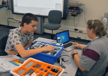 Students at Texas A&M’s STEM Summer Camp 