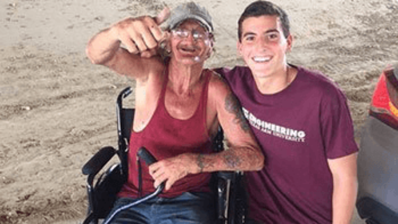 Brandon Daroowala - wheelchair