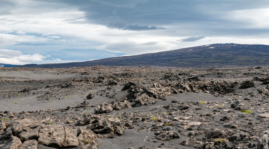 Iceland's volcanic highlands.