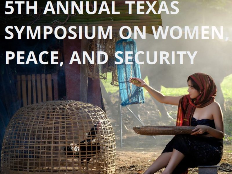 graphic for the women, peace and security symposium