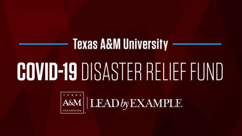 support aggieland graphic disaster relief fund