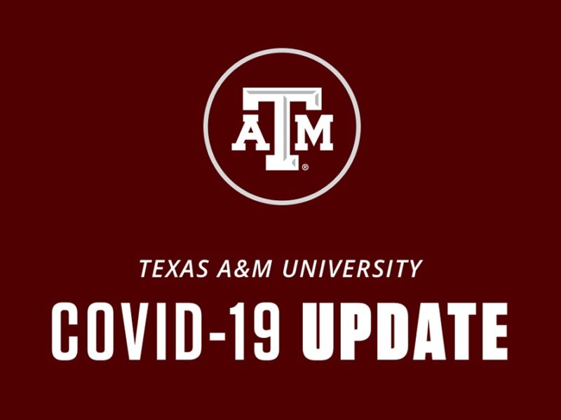 a graphic featuring the Texas A&M logo and the words 