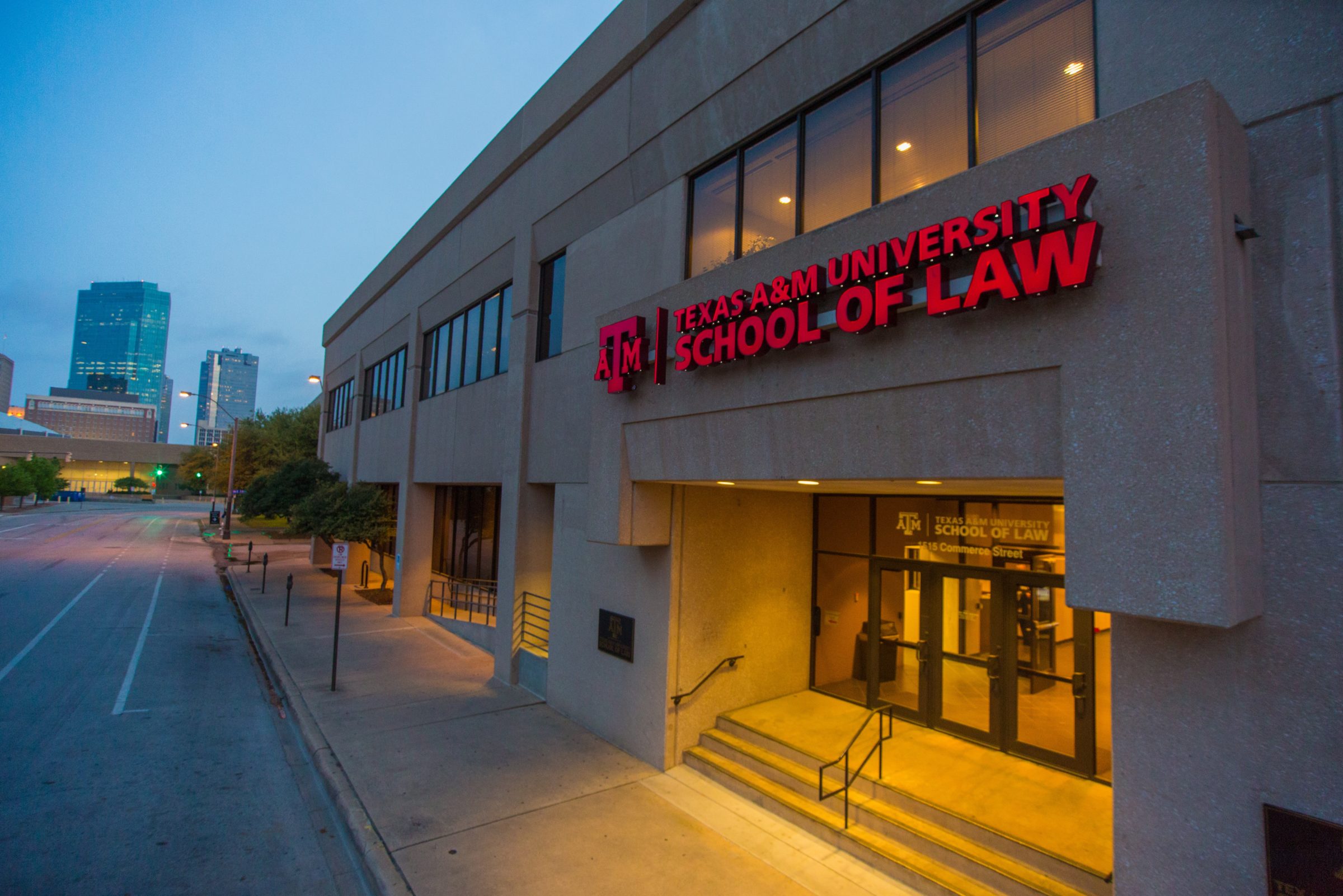 law school building exterior