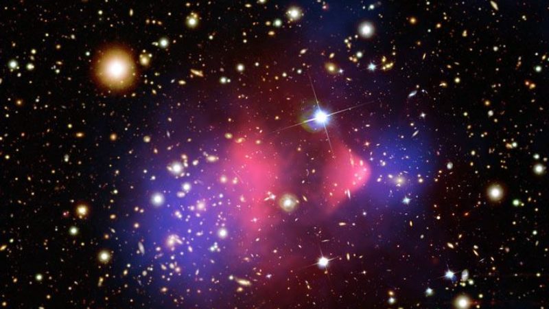 collision of clusters of galaxies