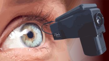 graphic illustration of eye