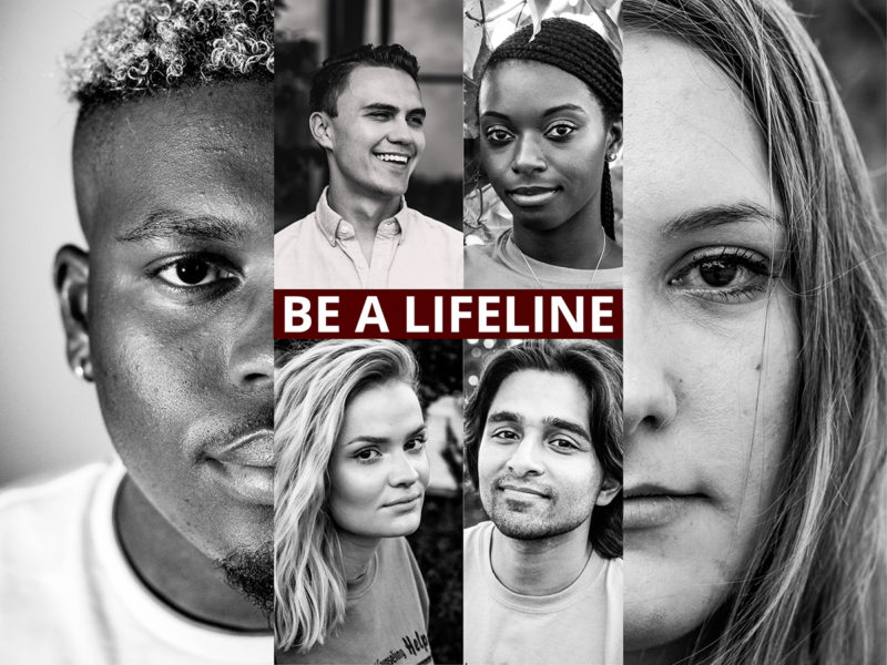 a graphic featuring photos of students with the words 