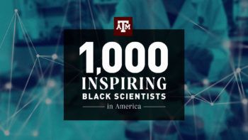 graphic reading "1,000 inspiring black scientists in america"