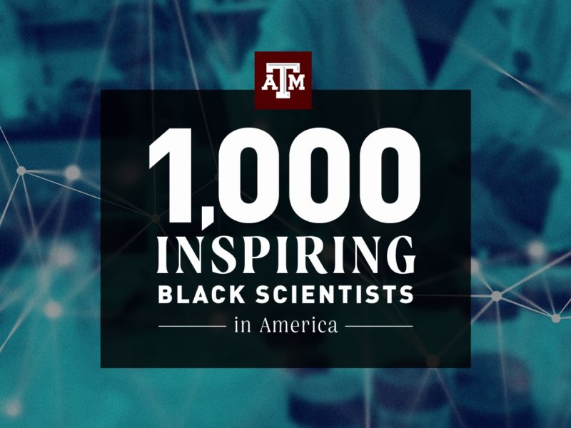 graphic reading 1,000 inspiring black scientists