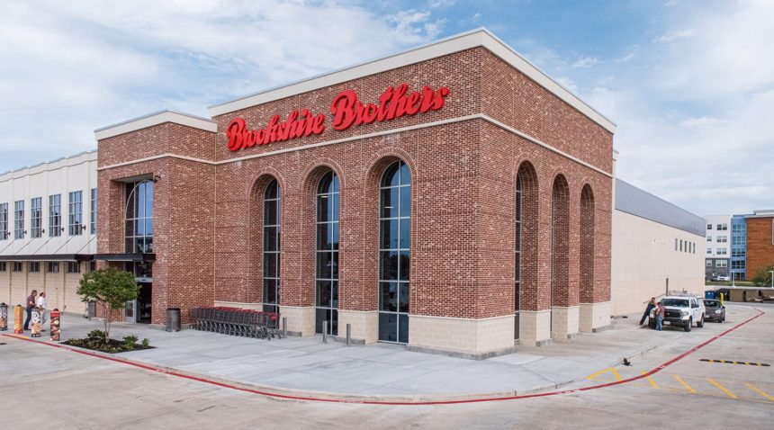 the outside of the Brookshire Brothers building in College Station