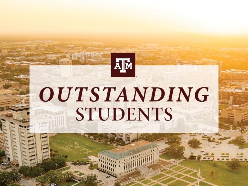 Texas A&M Outstanding Students