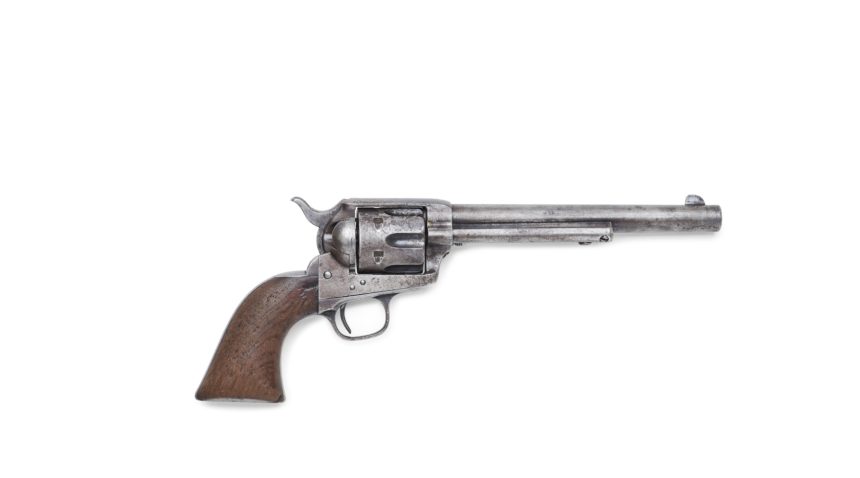 Pat Garrett's revolver used to kill Billy the Kid.