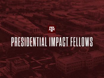a graphic that reads Presidential Impact Fellows