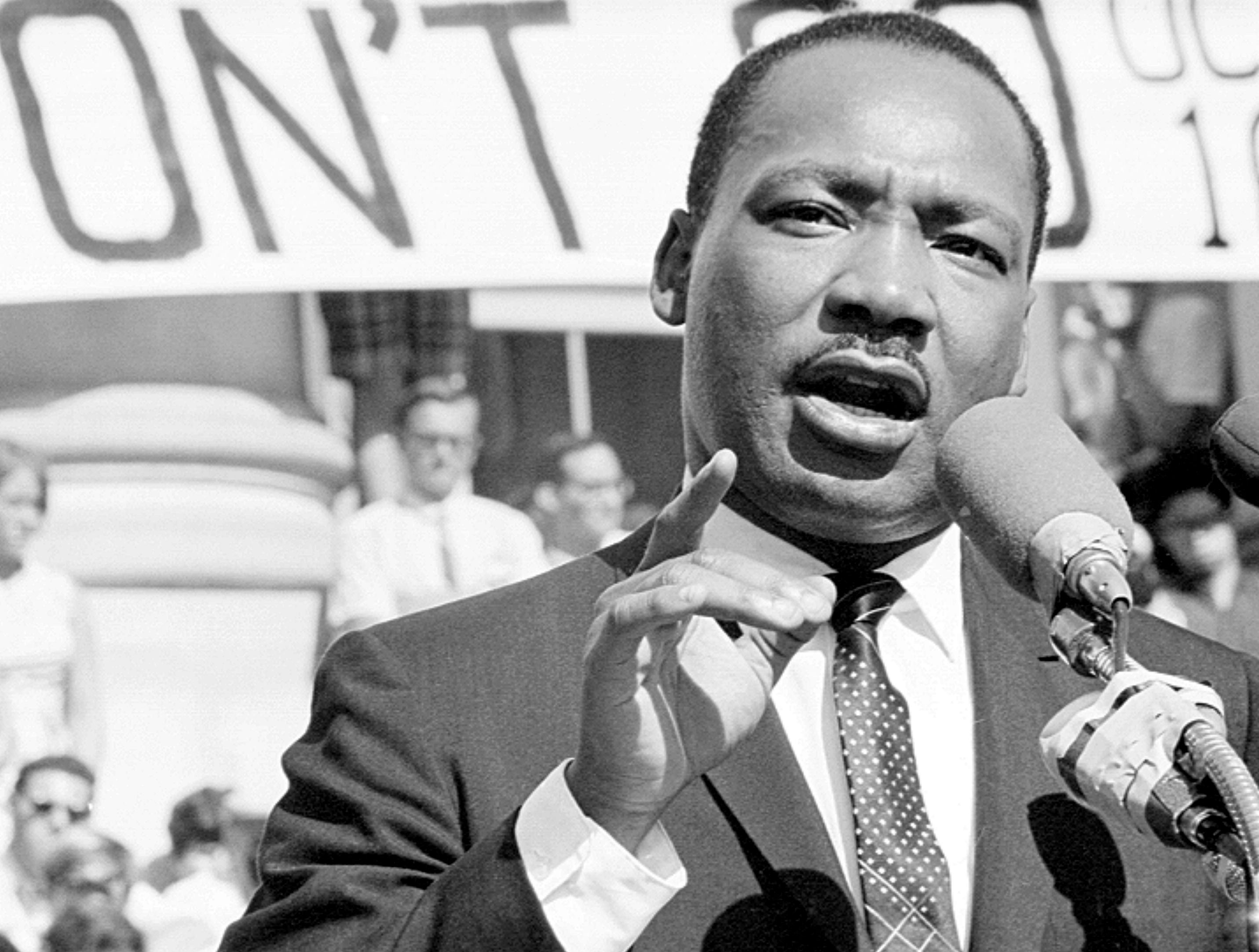 On this day Dr. Martin Luther King Jr gave his famous 'I Have a Dream'  speech.