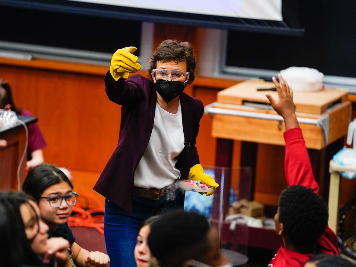 A Texas A&M Professor Is Sharing Her Love Of Physics With Millions On