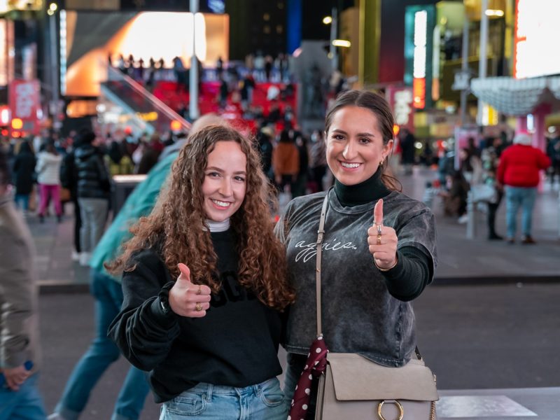 Texas A&M students attend the 2022 New York Fashion Week