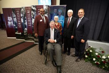 Left to right: Eli Jones, Laurie Mays, Peggy Mays, Benton Cocanogar, Jerry Strother