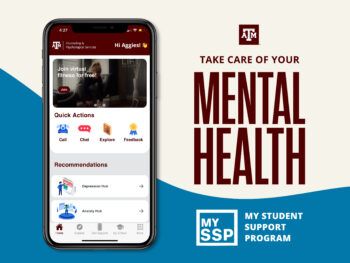 My SSP Helps Aggies’ Psychological Well being Anytime, Anyplace