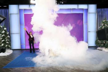 The cloud formed by Erukhimova on the show