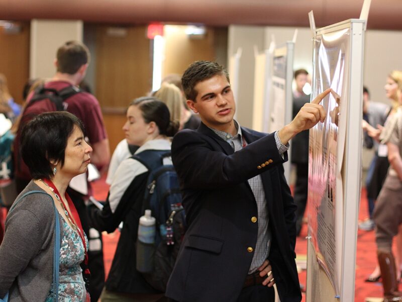 attendees of the Undergraduate Research Symposium