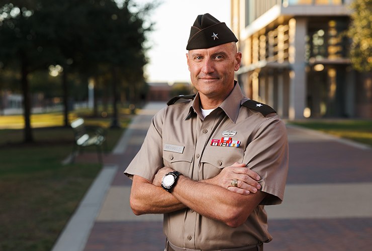 Brig. Gen. Patrick Michaelis ’93 portrait in uniform