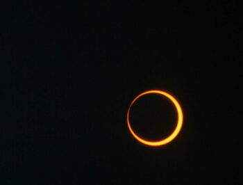 An annular “ring of fire” solar eclipse on May 20, 2012.