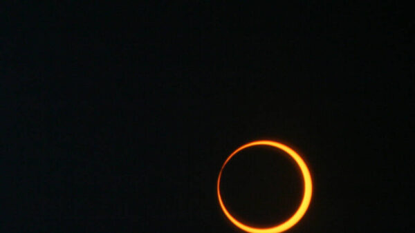 An annular “ring of fire” solar eclipse on May 20, 2012.
