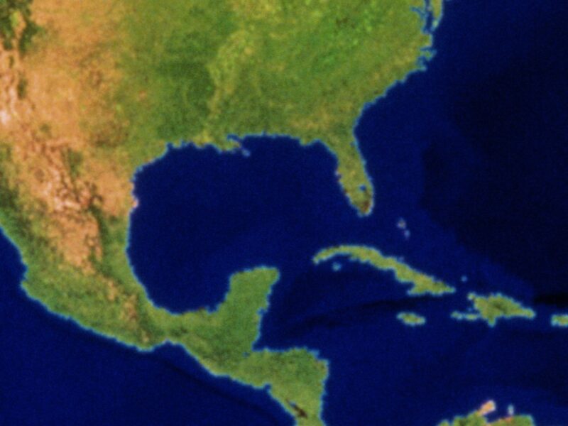 a map of the Gulf Coast