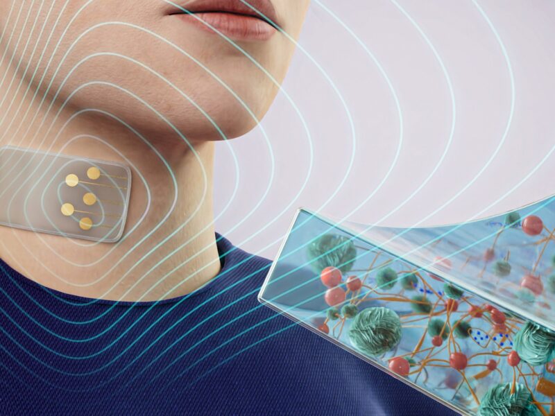 a graphic depiction of e-skin