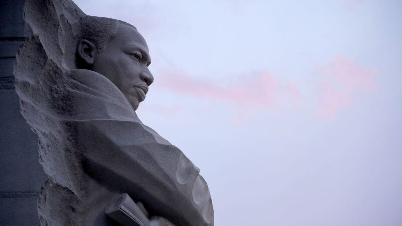The statue of MLK in Washington, D.C.
