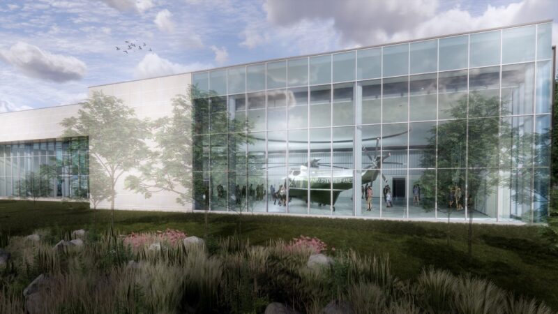 Exterior rendering of The Pavilion