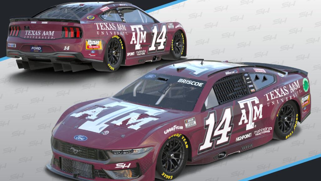 Texas A&M University race car wrap