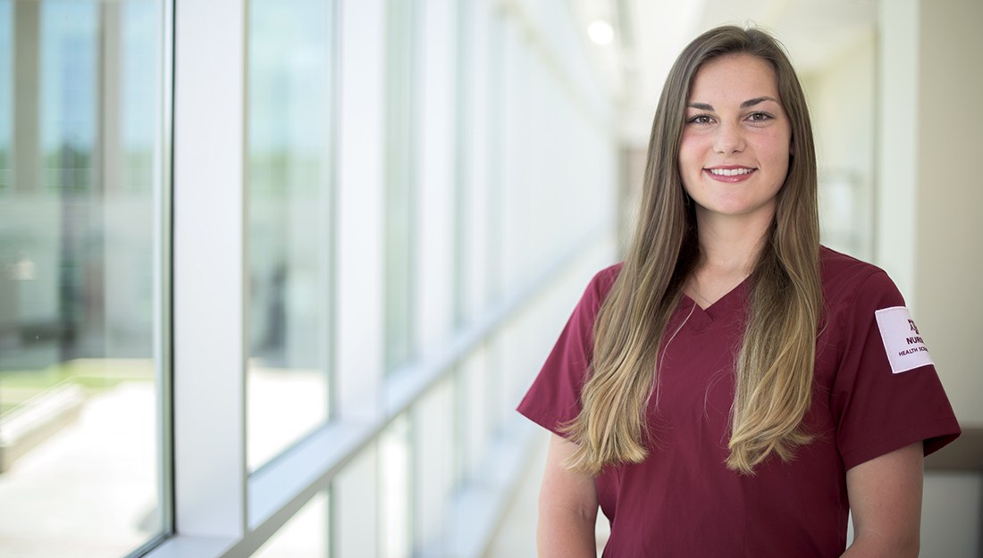 For nursing graduate Madison Haley, roles have reversed, she’s headed back to work at the hospital where she was once the patient. 