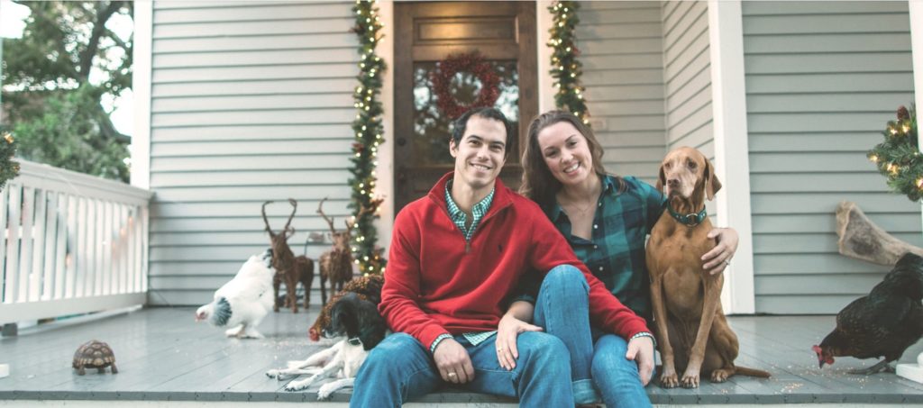 Galveston graduates Michael and Ashley Cordray took a leap of faith when starting Save1900, but the risk landed them a pilot for a possible HGTV series. (Courtesy Michael and Ashley Cordray)