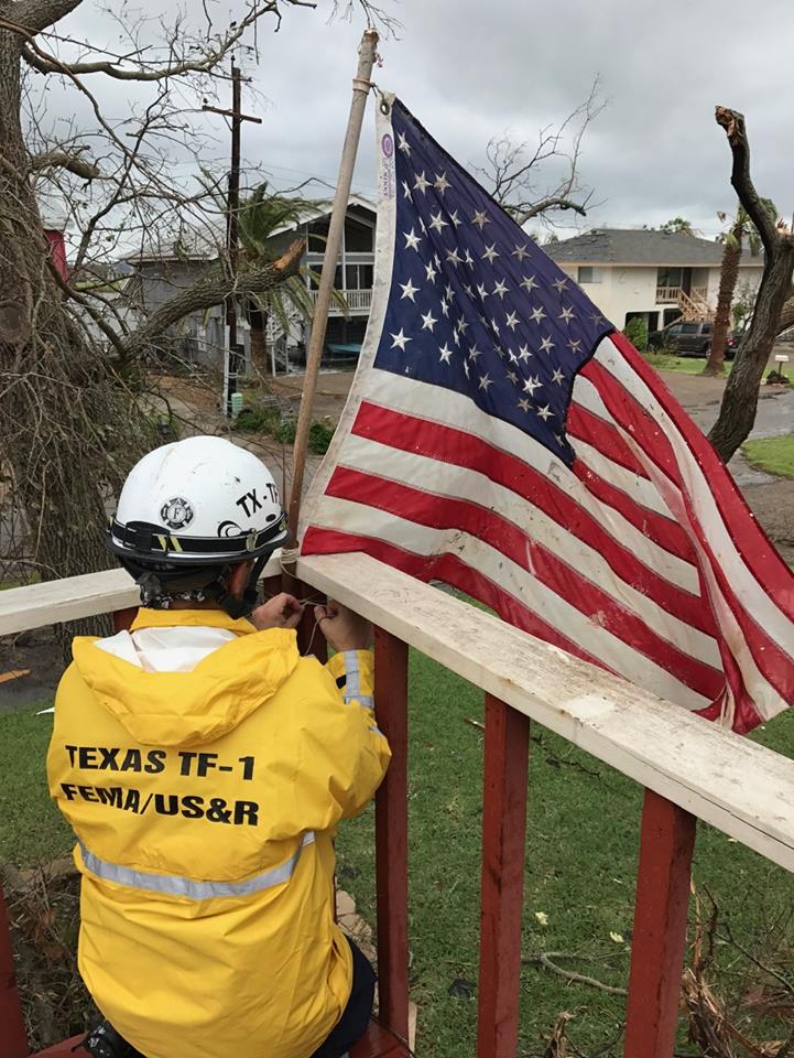 Texas Task Force 1 after Hurricane Harvey