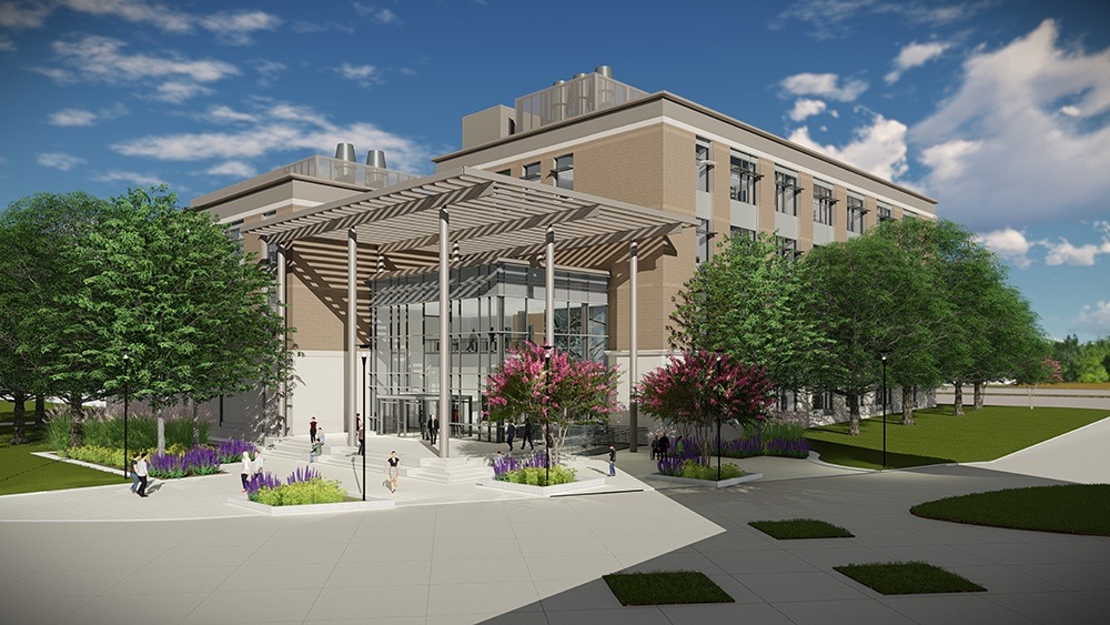 Ground was broken Sept. 28, 2017 on the Texas A&M University West Campus in College Station for a $49 million Plant Pathology and Microbiology building, scheduled to be completed by May 2019. (Courtesy of Texas A&M AgriLife)